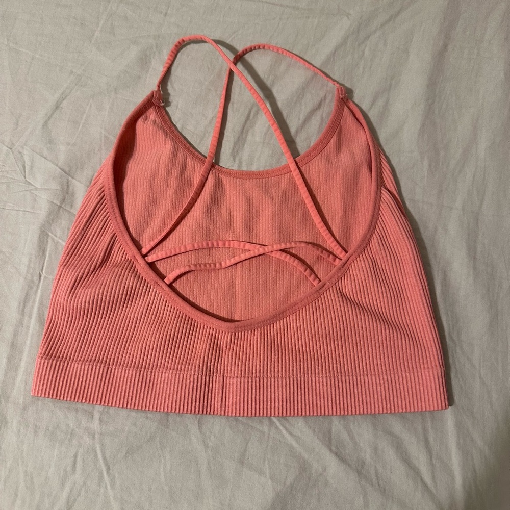 Colsie Seamless Ribbed Brami - Picture 3 of 4